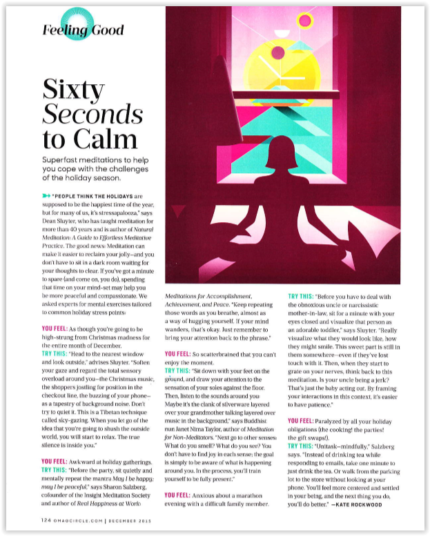 Sixty Seconds to Calm