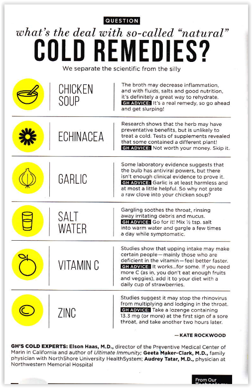 What’s You Need to Know About Natural Cold Remedies