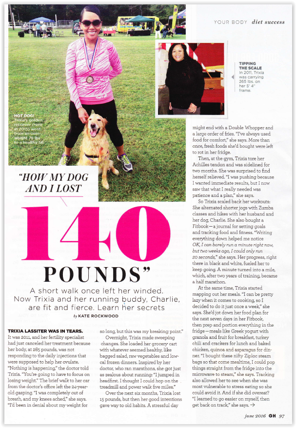 How My Dog and I Lost 140 Pounds